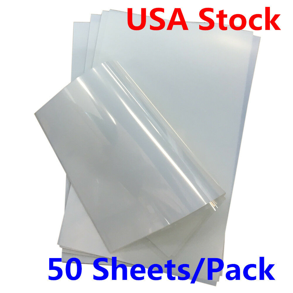 Calca 11" X 17" Premium Waterproof Inkjet Milky Transparency Film 50 Sheets